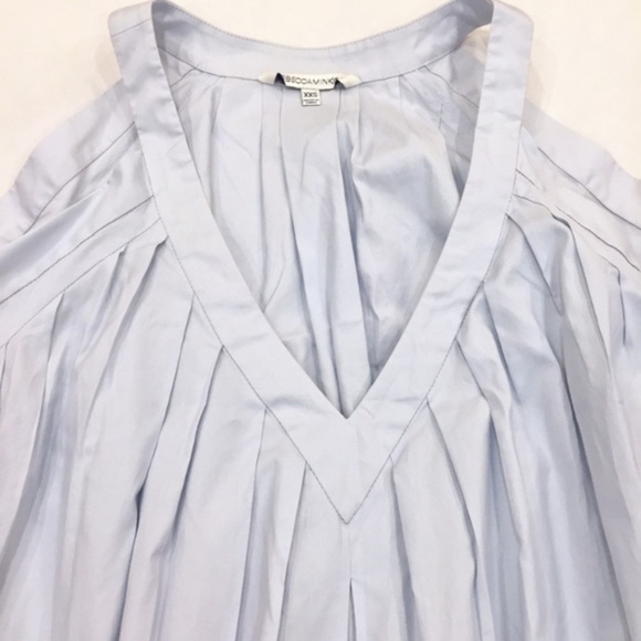 Rebecca Minkoff Light Blue Cold Shoulder Dress - Picture 4 of 8